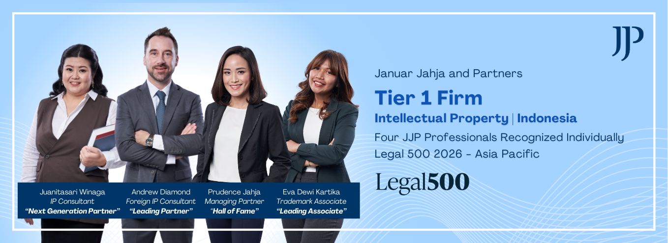 Januar Jahja & Partners Ranked Tier 1 for Intellectual Property in Legal 500 Asia Pacific 2026
